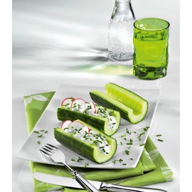 triangle Fruit and Vegetable Corer - Ultra-Sharp Stainless Steel with Two Cutting Widths - Removes Cores & Seeds - Dishwasher Safe