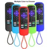 TOKERSE Remote Cover for Roku - Silicone Case Compatible with