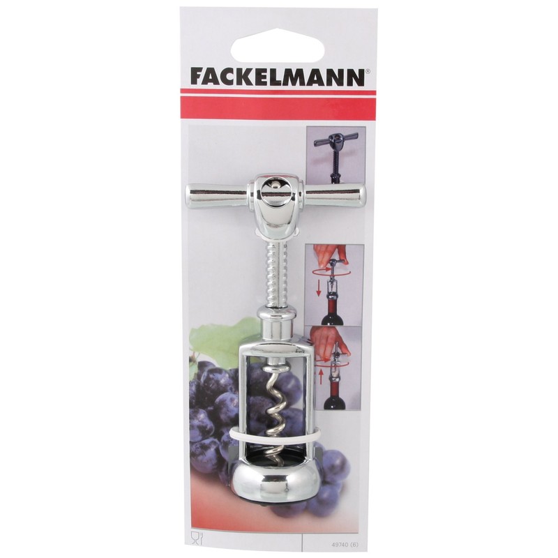 Fackelmann 49740 Bell Corkscrew 15 cm Chromed