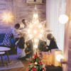 TWINGLEHOME 12 Inch Christmas Star Tree Topper, 10 Lights Bethlehem
