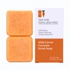 2Pcs Turmeric Soap, Turmeric Soap Natural Carrot Turmeric Soap Bar,