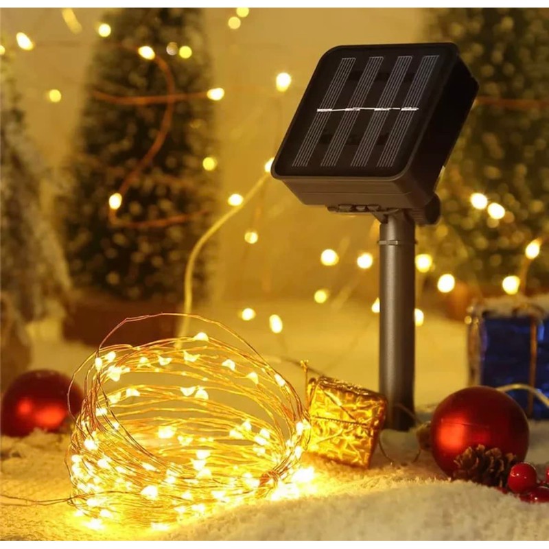 Bel Air Home - Solar Fairy Lights with 100 LEDs,