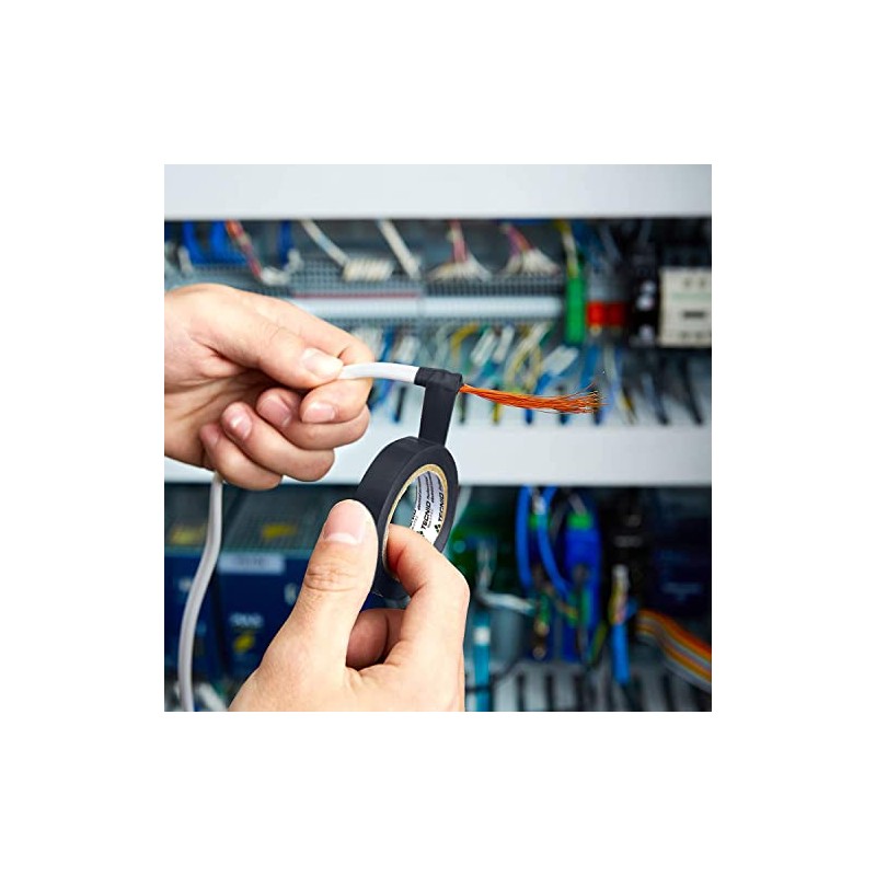 PVC Insulation Tape Thickness 0.13mm 25mm x 25m Black