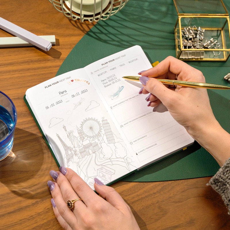 Clever Fox Travel Journal Pocket – Vacation & Road Trip