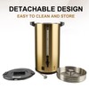 Commercial Grade Stainless Steel Coffee Urn 12L 50-Cup Double Wall