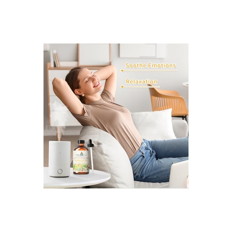 EVOKE OCCU EVOKE OCCU Vanilla Essential Oil for Diffuser, Relaxation,