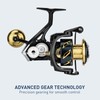 THKFISH Saltwater Fishing Reel, Full Metal, Carbon Spinning 5000/6000, 8+1BB