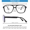JM 3 Pack Oversized Aviator Reading Glasses for Women Men,