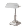 V- Light White Shade LED Desk Lamp, Vintage Lamp, Study