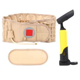 Back Decompression Waist Belt Lumbar Inflatable Traction Belt Air Waist Support Brace