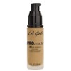 L.A. GIRL PRO Matte, Maquillaje líquido, Color Natural, Tono GLM674,