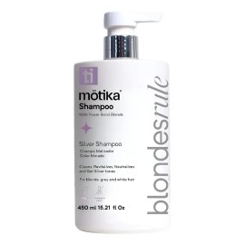 Motika Shampoo Morado - Matizador De Rubios Silver 450ml