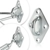 com-four® 6-Piece Sun Shade / Awning Mounting Set - Mounting