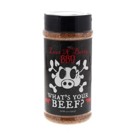 Loot N' Booty BBQ What's Your Beef 14 Ounce Shaker Bottle