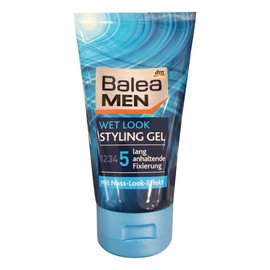 Balea Men Styling Gel Wet Look 150 ml Tube (Pack of 1)