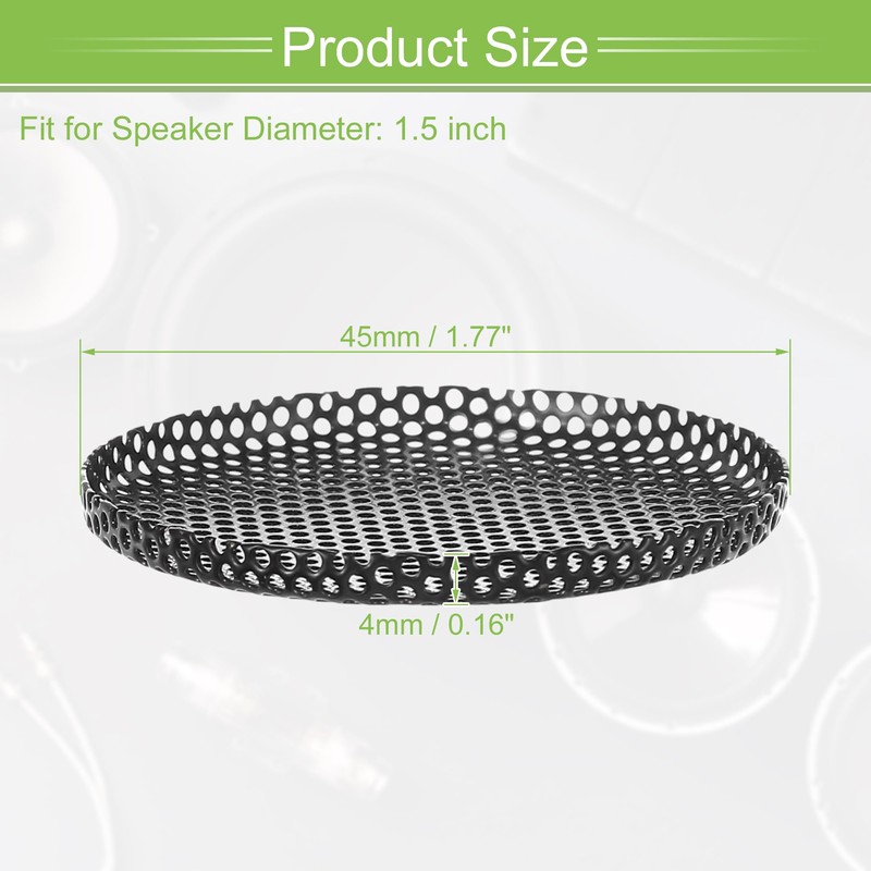 ACROPIX Universal 1.5 Inch Speaker Grills Mesh for Audio Subwoofer