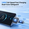 MBODMI Auto Stop Charging Adapter – USB-C Fast Charger with