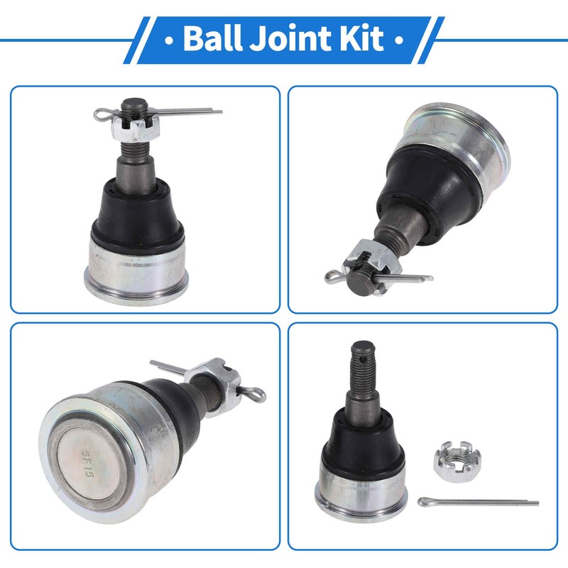 A ABSOPRO K500004 2 Pcs Front Lower Ball Joints for