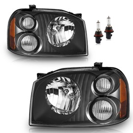 KarSpareHub Halogen Headlights for 2001-2004 Nissan Frontier