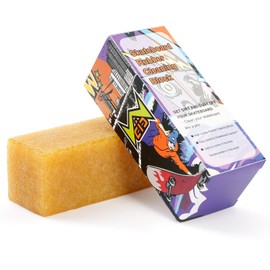 WCIC Skateboard Griptape Cleaner Stick - Rubber Non-Damaging Eraser Bar for Restoring Grip & Removing Dirt - Abrasive Surface Reviver for Skateboard Parts & Accessories