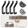 Baieye Black Wall Hooks (6)