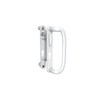 Mila Inline Patio Door Handle Pair 109mm Screw Fix White