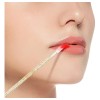 Lip Brush Glitter Desechable Pestañas Labios Microblanding F