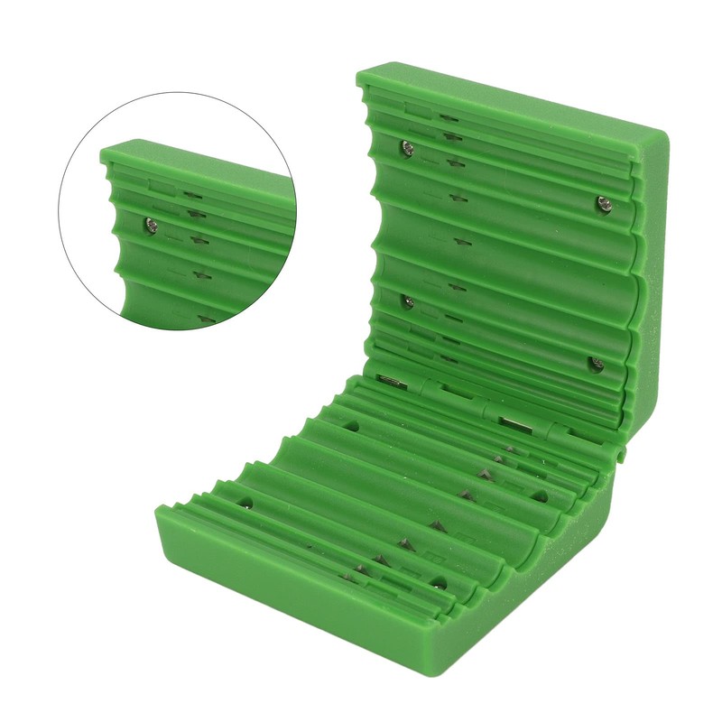 Fafeicy Fiber Optic Cable Center Bundle Stripper, 9 Calibers, ABS