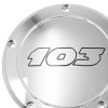 YHMTIVTU Chrome 103 Derby Timing Timer Cover For Harley Touring