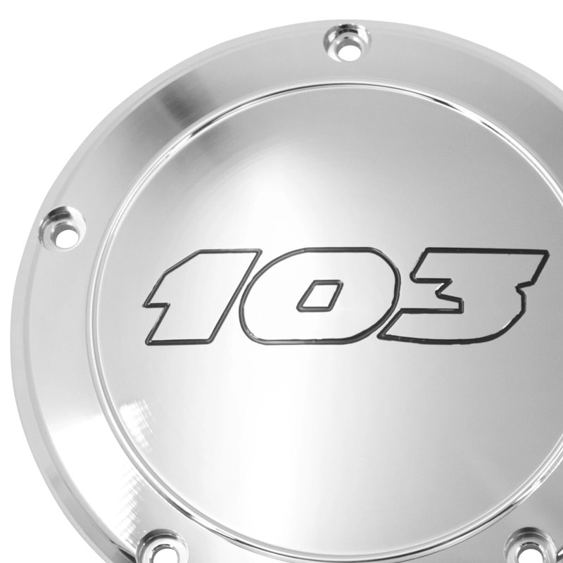 YHMTIVTU Chrome 103 Derby Timing Timer Cover For Harley Touring