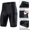 GERZHIUBN Men's Cycling Shorts 4D Padded Bike Biking Bicycle Riding