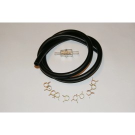 none MINI MOTO DIRT BIKE ATV QUAD 49CC-160CC INLINE FUEL GAS FILTER & HOSE LINE HOT