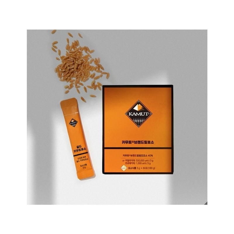 Grain On Kamut Wheat Enzyme 3g x 60 packets, grain