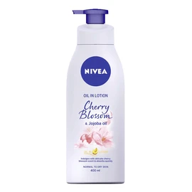 NIVEA Oil Infused Body Lotion with Cherry Blossom and Jojoba Oil 400ml