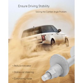 ULZOZN 4 Pcs Front Alignment Camber Toe Adjustment Bolts Fit for Toyota Tacoma 1995-2004 4Runner 1996-2002, Lower Control Arm Cam Bolts Kit Replace 48409-35050 48452-35020 90080-11283