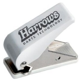 【Harrows】ハローズ 携帯用フライト穴あけパンチ スロットロック加工 ダーツフライト