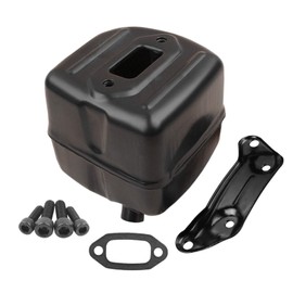 Ineedtech Exhaust Muffler Bracket Gasket Screw Kit for Husqvarna 362 362XP 365 371 372 372XP 385 390 390XP Chainsaws, Replaces OEM # 544029501 503765301