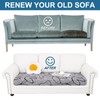 Smiry Printed Couch Cushion Covers, Stretch Soft Couch Covers for