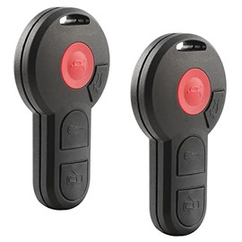 Replacement for 1993-2002 Volkswagon Golf Cabrio Jetta MK3 Corrad Jetta 4-Button Keyless Entry Remote Fob NBG730956T (Set of 2)