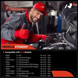 A-Premium - Inyectores de combustible compatibles con Ford F-150 1999-2003, F-150 Heritage 2004, E-150/E-150 Club Wagon/E-250 2003, E-150 Econoline/E-150 Econoline Club Wagon 1999-2002, juego de 6