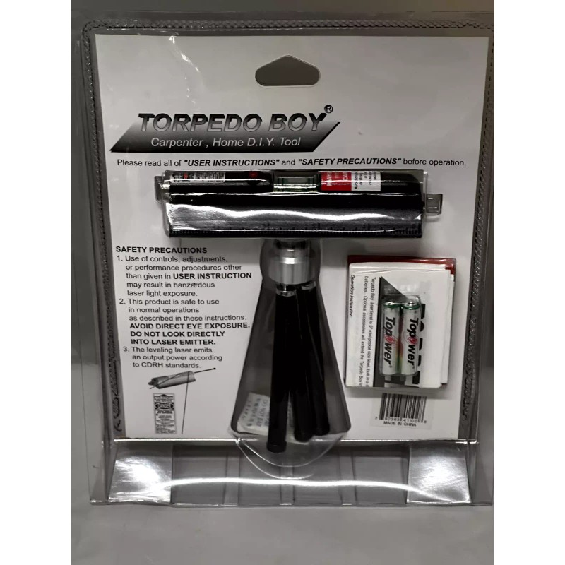 MINI Torpedo Boy 12 in 1 Mini Laser Level w/Tripod