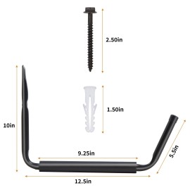 LUGO™ Heavy Duty Steel Hooks 4 PC