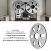 1/4 10 Inch Empty Tape Reel Aluminum Alloy 6 Hole