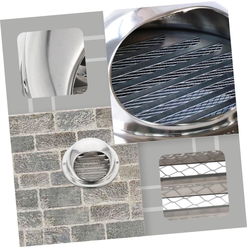 COHEALI Round Vent Windproof Hood Durable Stainless Steel Cover for