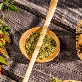 Dojo Natural Bamboo Matcha Scoop - Chashaku - 6 1/2" x 3/4" - 1 count box - Restaurantware
