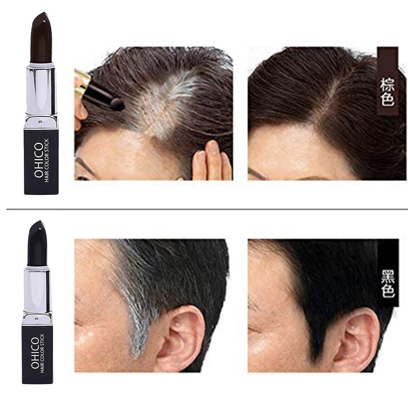 BEAUTYBIGBANG Herbal Extracts Hair Dye Pencil Dye, Hair Coloring Pen