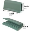 Carrotez Silicone Pot Holders, Heat Resistant Pot Handle Covers for