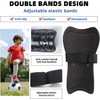 2 Pairs Soccer Shin Guards for Toddler Kids Youth, Soccer