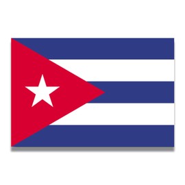 Magnet Me Up Cuba Cuban Flag Magnet Decal, 4x6 Inches, Heavy Duty Automotive Magnet for Car, Truck SUV, Sticks to Any Magnetic Surface, Cultural Item, Show Pride to Your Country, Crafted in USA