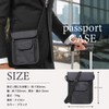 FUPUONE Passport Case, Neck Locker, Security Pouch, Overseas Travel, Skimming